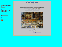 Tablet Screenshot of aikakoneantikva.com